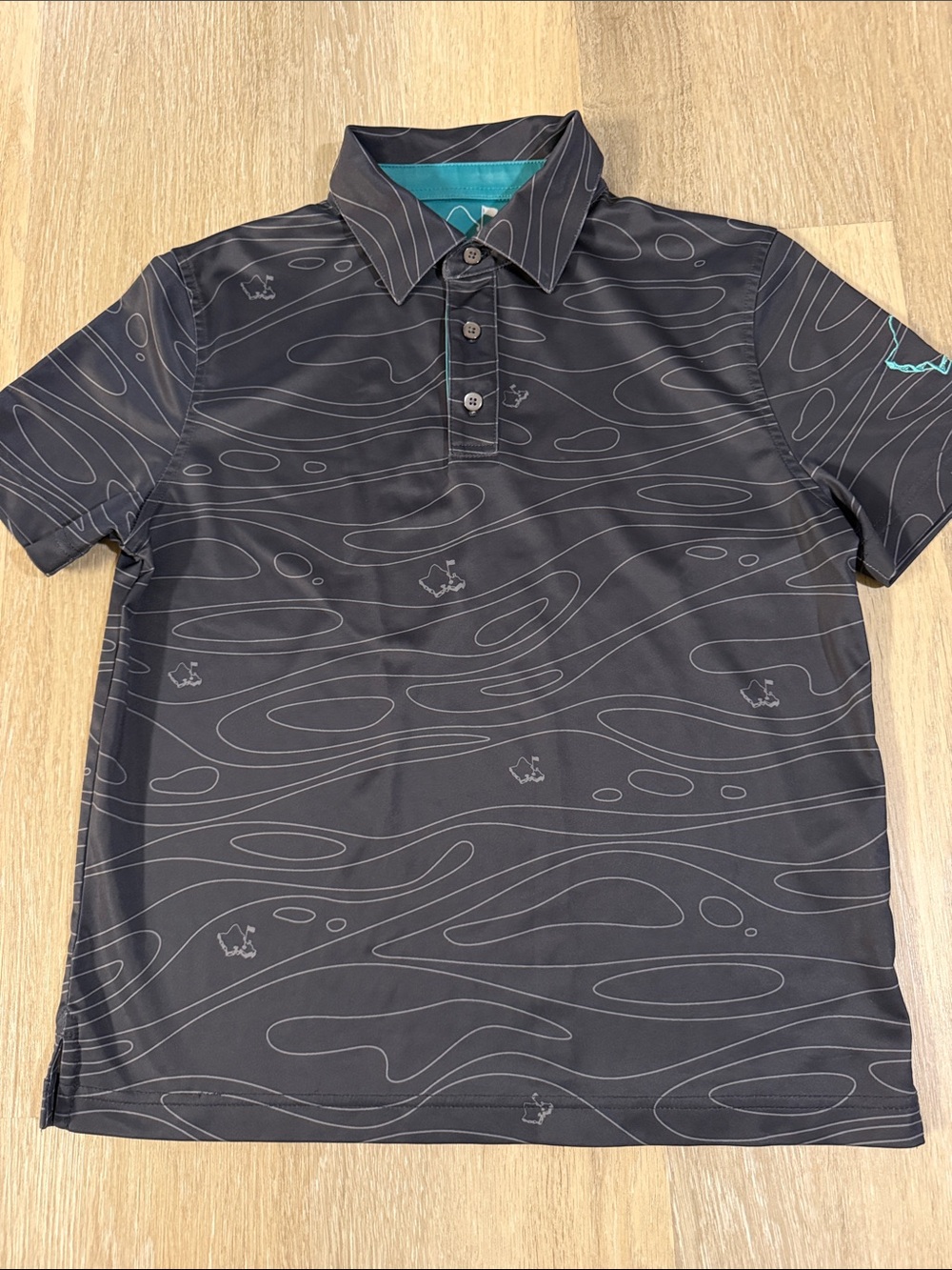 EUC Oahu Gokf Apparel Youth Polo - Size YL